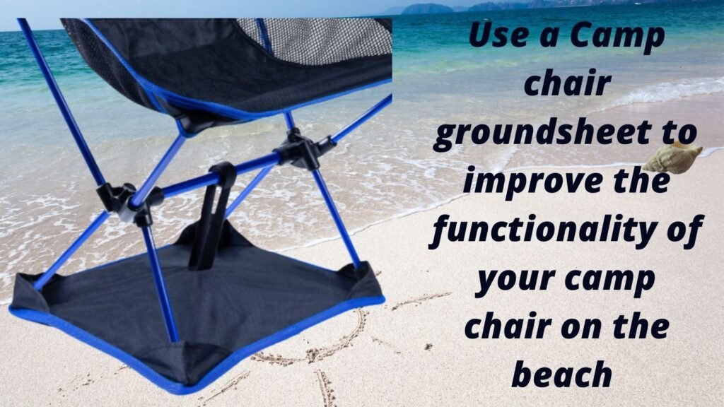 camp chair ground sheet