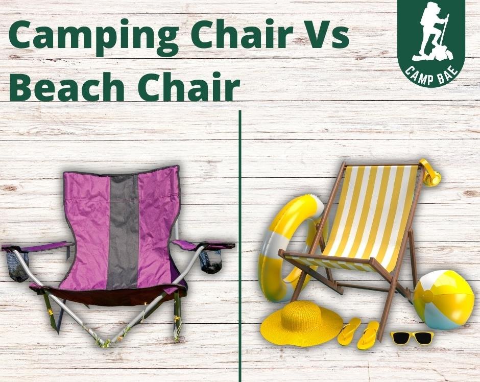 Camping Chair Vs Beach Chair? What's the Difference?